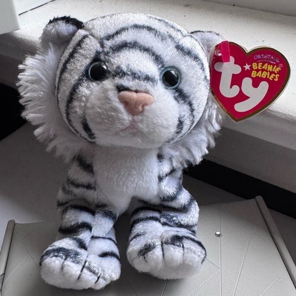 🐯✨ RARE 2007 Ty Beanie Baby “Teegra” – White Tiger – Mint with Tags! ✨🐯 - Picture 8 of 15
